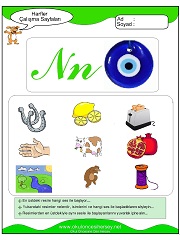 N Sesi Çalışma Sayfaları